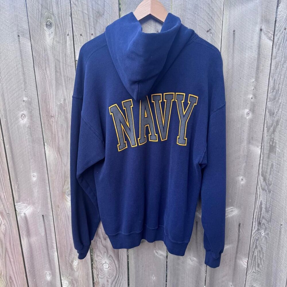 Soffe Men's Navy and Blue Sweatshirt